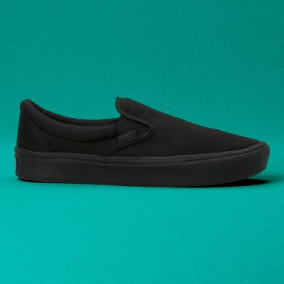 Vans Comfycush Slip-On - Erkek Slip-On Ayakkabı (Siyah)